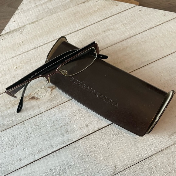 Women’s BCBG MaxAzria Paloma Wire Frame Eyeglasses - Picture 5 of 7